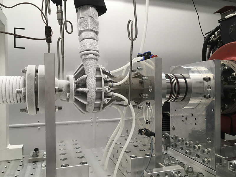 Cryogenic pump testing LENA Space